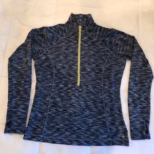 Columbia Lightweight Half Zip Sweater Blue NWOT